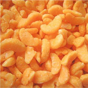 Заморожені сегменти мандарина